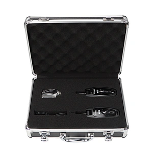 UHF 30m Wireless Transmission Distance Rechargeable 3.5/6.5mm Standard Audio Electric Guitar Transmitter Receiver Microphone