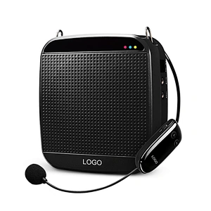 18Watts Rechargeable PA UHF Wireless Microphone System Waistband Professional Portable Voice Amplifier For Teachers