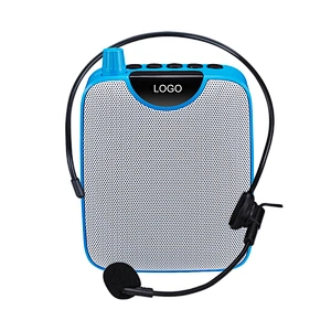 1800mAh Rechargeable 10W Power Wired Voice Amplifier with Bluetooth 5.0 Speaker and Acoustic Microphone for Teaching, Meeting