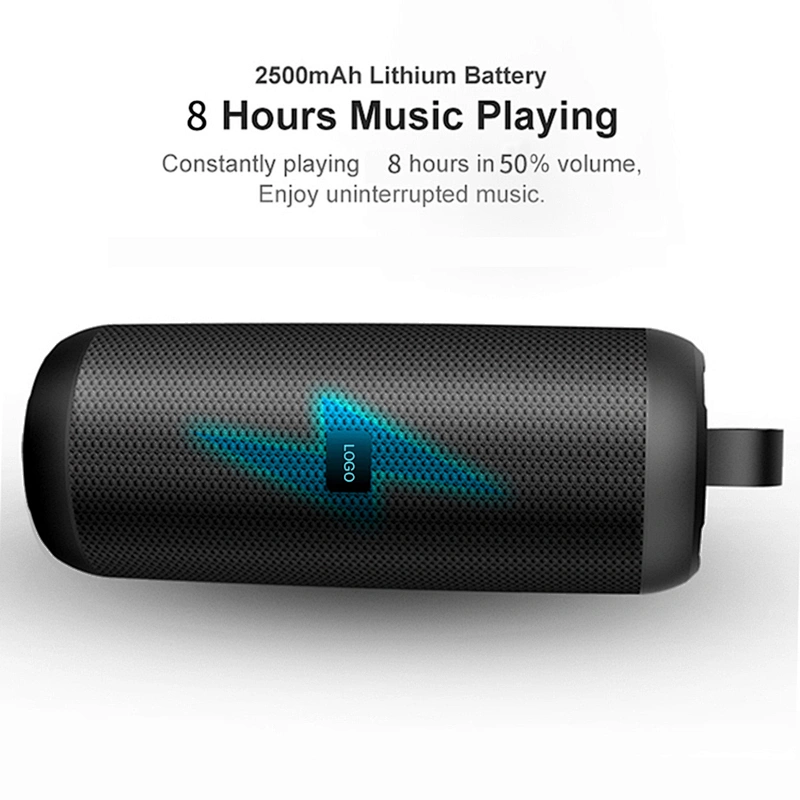 Dual Waterproof IPX5 Rechargeable 2500mAh Music Player 15W x 2 Power TWS DSD Stereo Bluetooth Speaker