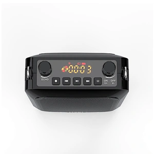 Portable Bluetooth 5.0 Speaker with Headset Wireless Microphone Rechargeable Teaching UHF Voice Amplifier HiFi Recording