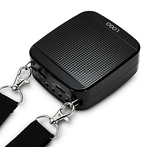 18Watts Rechargeable PA UHF Wireless Microphone System Waistband Professional Portable Voice Amplifier For Teachers
