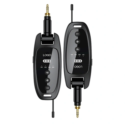 UHF 30m Wireless Transmission Distance Rechargeable 3.5/6.5mm Standard Audio Electric Guitar Transmitter Receiver Microphone