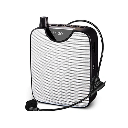 1800mAh Rechargeable 10W Power Wired Voice Amplifier with Bluetooth 5.0 Speaker and Acoustic Microphone for Teaching, Meeting