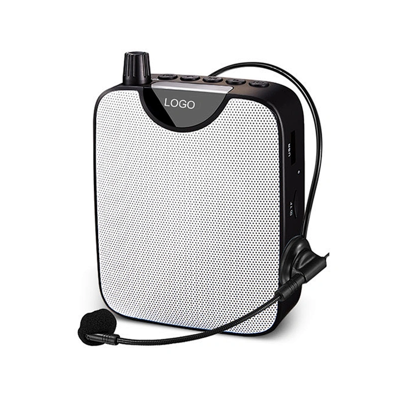 1800mAh Rechargeable 10W Power Wired Voice Amplifier with Bluetooth 5.0 Speaker and Acoustic Microphone for Teaching, Meeting