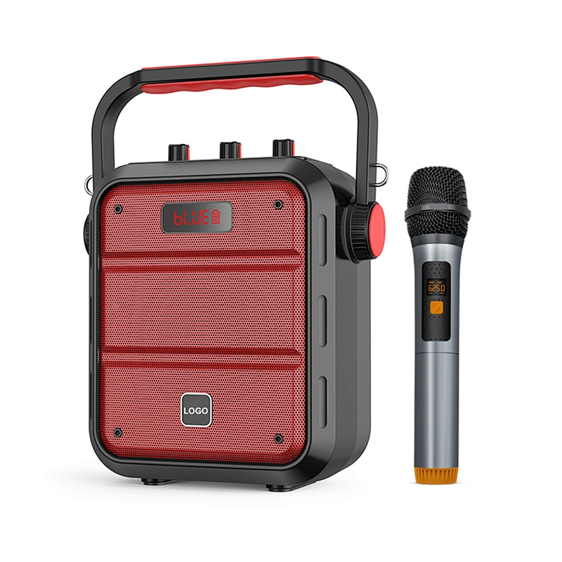 H1 Plus 30W Big Power UHF Wireless Speaker with Handheld Karaoke Microphone Rechargeable PA System Best Portable Speakers