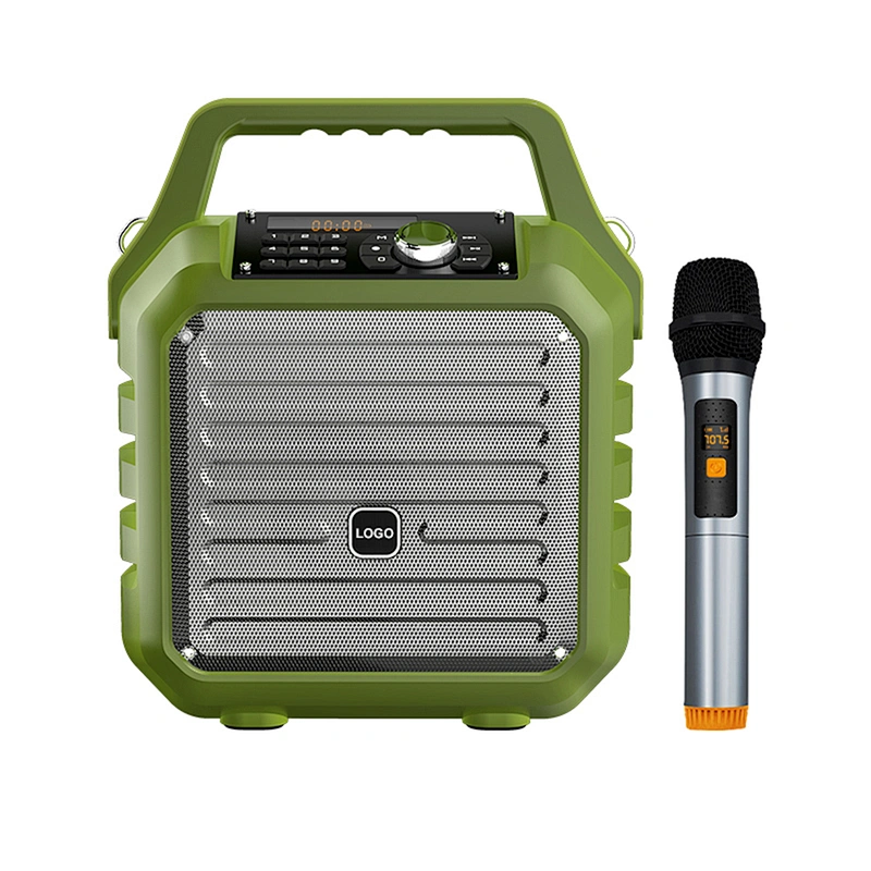 Multi-function Bluetooth Speaker for Teaching Meeting Rechargeable Portable Karaoke Speaker with Mic Acoustic Speakers