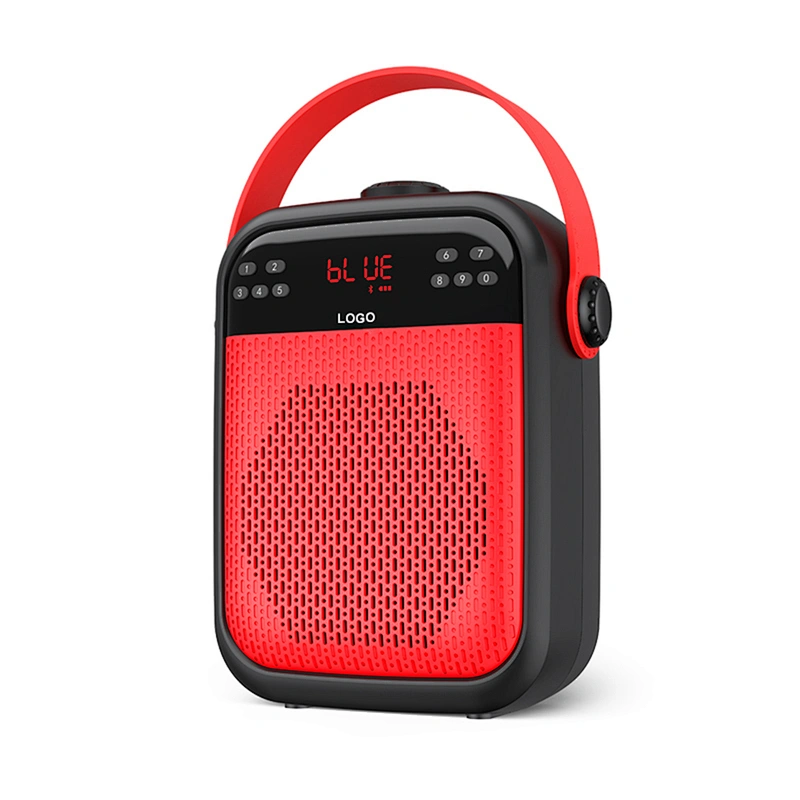Small Size Hi-Fi FM Radio 25W Powerful Bluetooth Speaker Support TWS TF Card USB Flash Drive Rechargeable Speaker Box