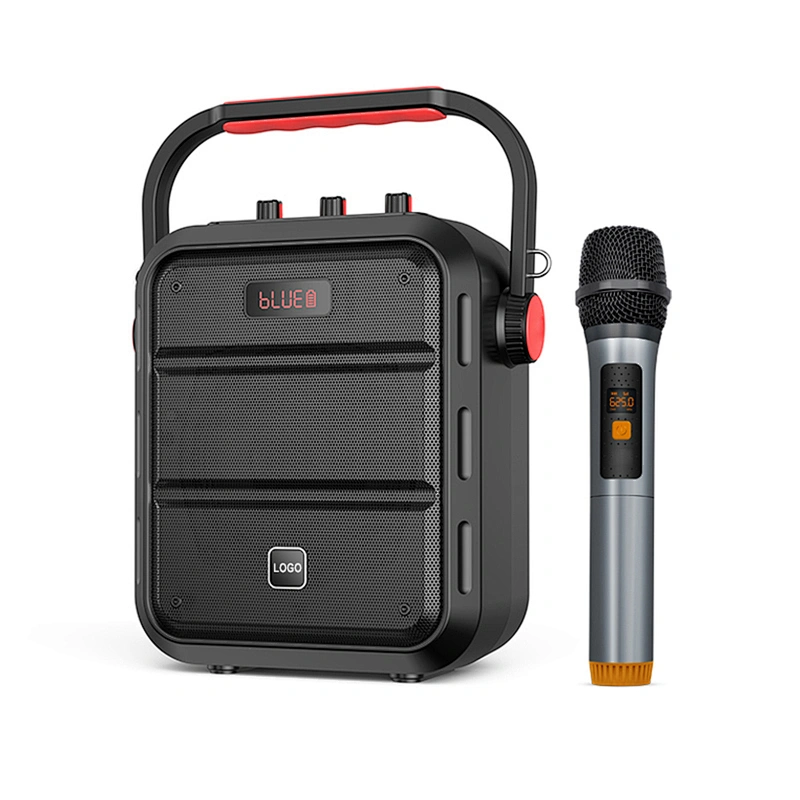 H1 Plus 30W Big Power UHF Wireless Speaker with Handheld Karaoke Microphone Rechargeable PA System Best Portable Speakers