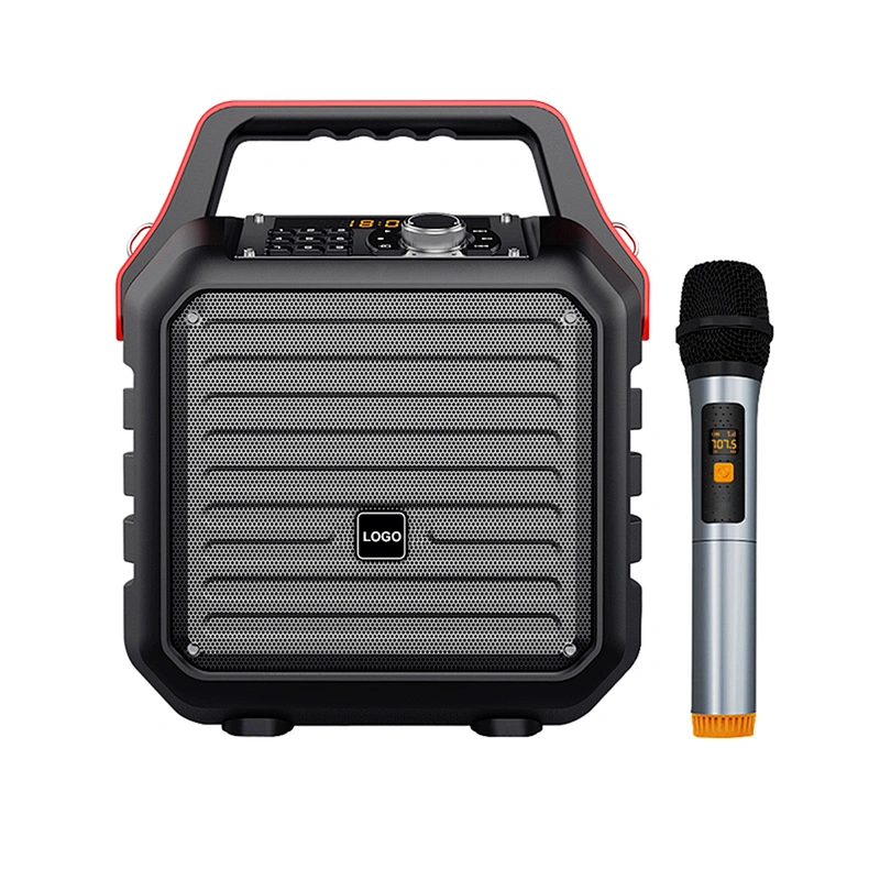 Multi-function Bluetooth Speaker for Teaching Meeting Rechargeable Portable Karaoke Speaker with Mic Acoustic Speakers