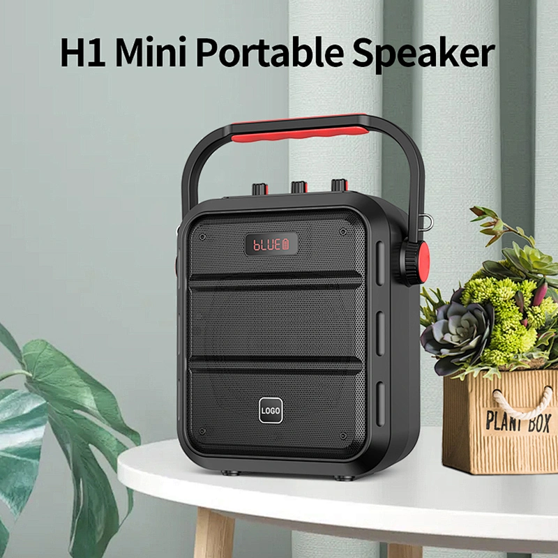 H1 Mini Best 25W Portable Loudspeaker with 4 Inch Speaker FM Radio TF Card Function Outdoor Bluetooth Speaker