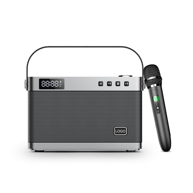 40w Powerful 3.5 Inch Audio Speaker Portable High End Home Hi-Fi Speaker With Handheld Microphone