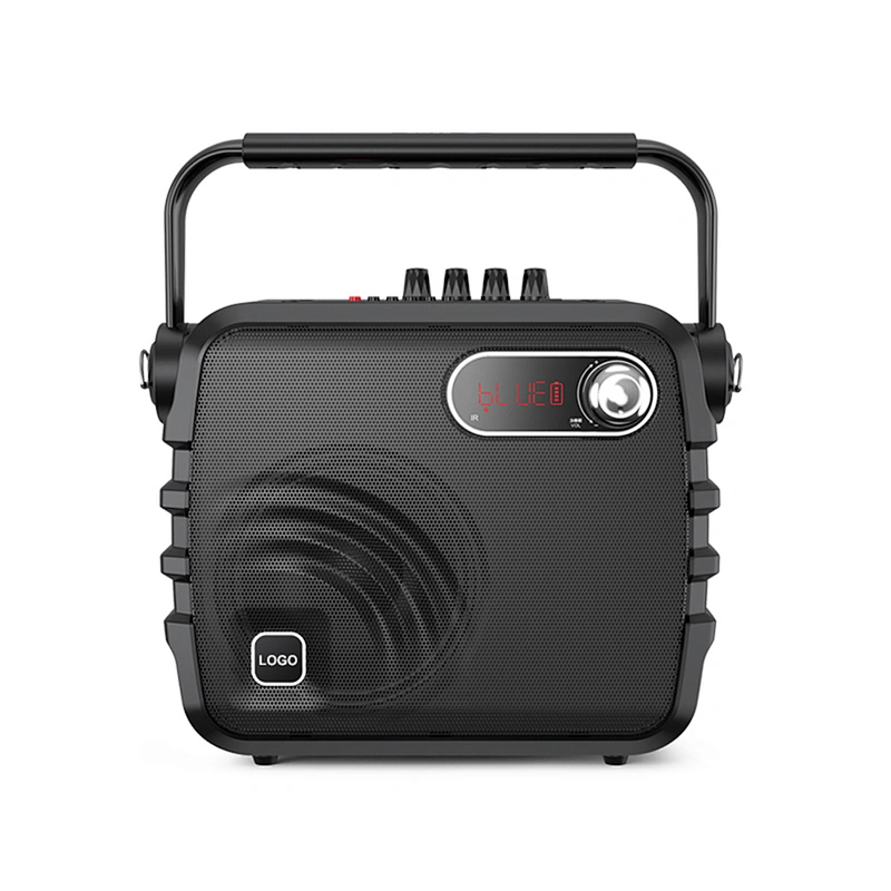 40W Powerful Bluetooth Audio Player With Screen Display And Remote Control Outdoor Wireless Karaoke Speaker Set