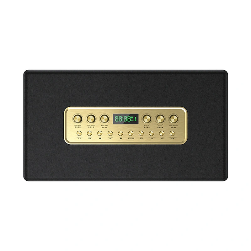 Portable 150W Big Sound Optical input 10000Mah Battery Home Audio Karaoke Speaker with Wireless Microphone