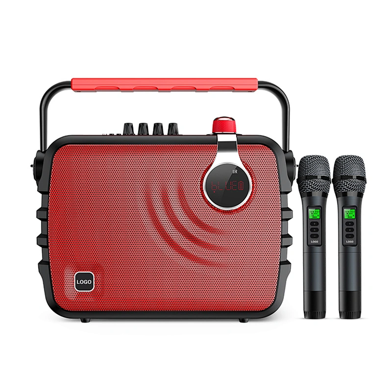 Outdoor Usage Big 70W Portable TWS Function Karaoke UHF Wireless Speaker With MIC
