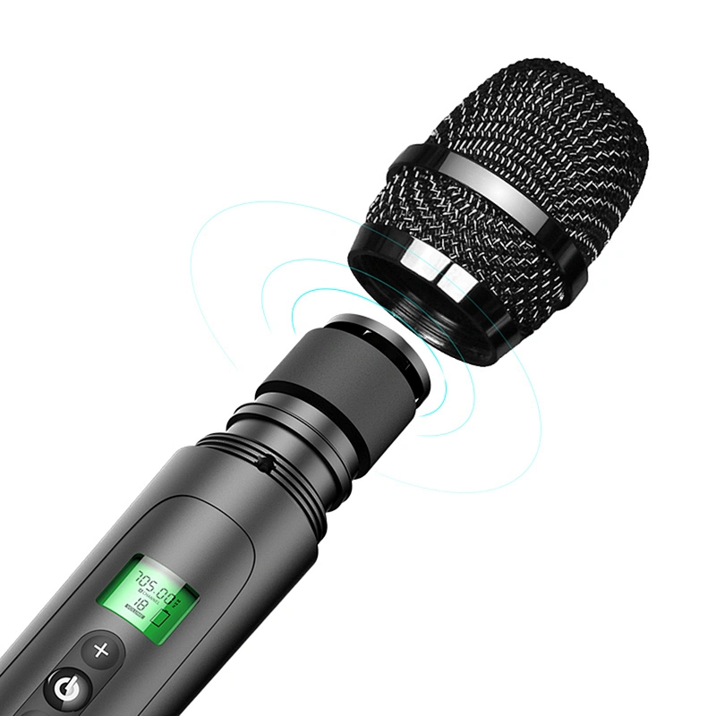 60W Home HiFi Audio Party Speaker DSP Sound Wireless Microphone Rechargeable Portable Bluetooth Karaoke Speaker