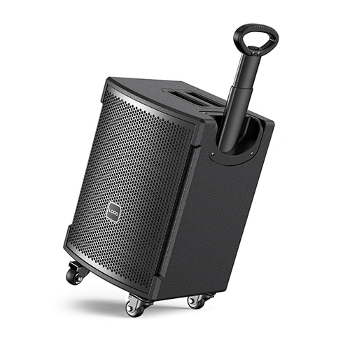 120W Portable Trolley Speaker ECHO Bass DSP Sound DJ Party Karaoke Speaker HiFi Acoustic Bluetooth Speaker