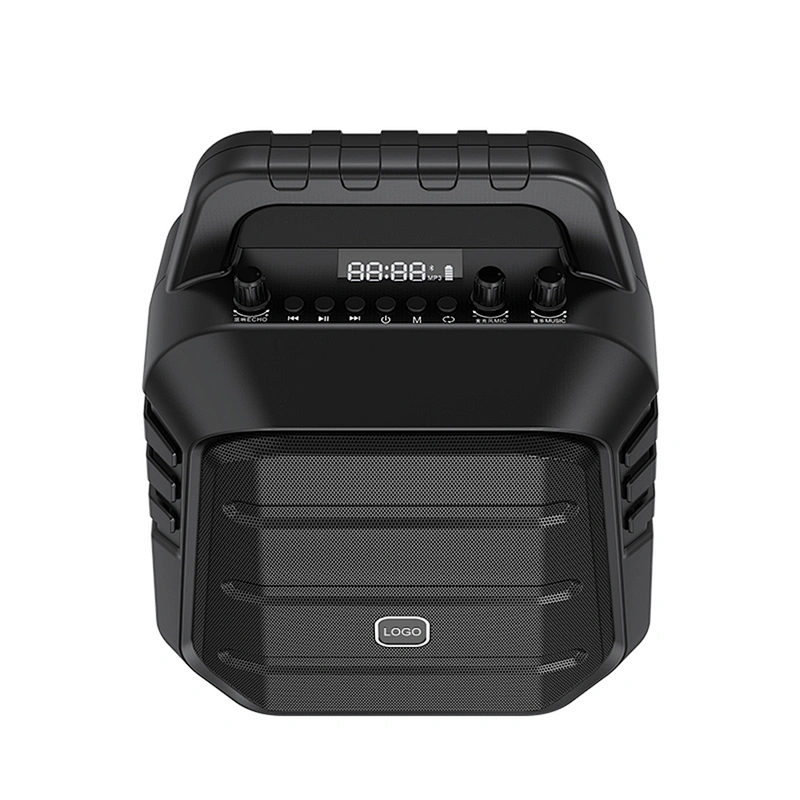 Rechargeable 40w Powerful Outdoor Bluetooth Speaker System With Microphone UHF Wireless Portable Karaoke Speaker