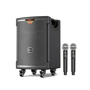 150W Multi-function Portable Speaker for Teaching/Meeting/Karaoke Outdoor Powered BT Loud Speaker with Mic