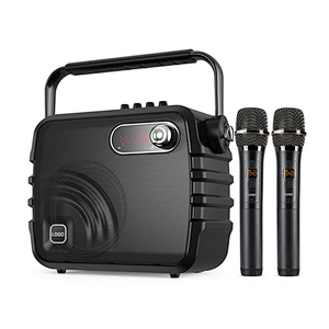 40W Powerful Bluetooth Audio Player With Screen Display And Remote Control Outdoor Wireless Karaoke Speaker Set