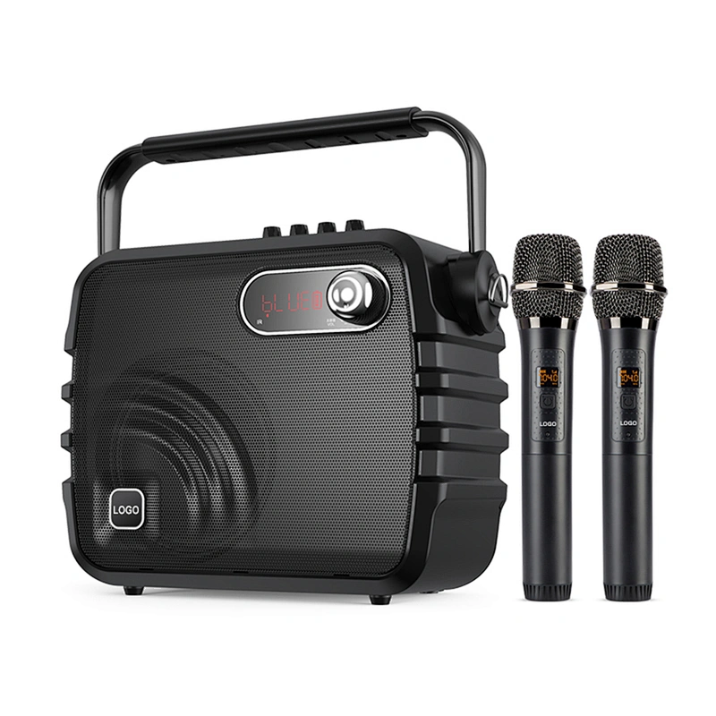 40W Powerful Bluetooth Audio Player With Screen Display And Remote Control Outdoor Wireless Karaoke Speaker Set