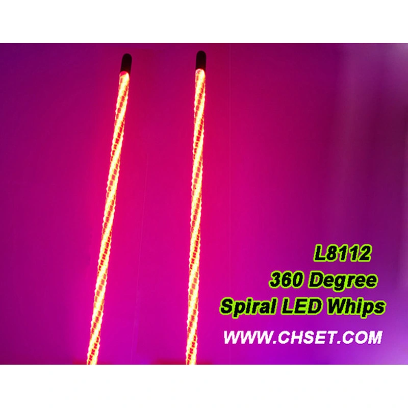 ALLMAY Quick Disconnect RGB 360 Degree Spiral LED  Whip