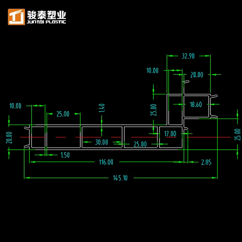 Customized JunTai PVC Profile