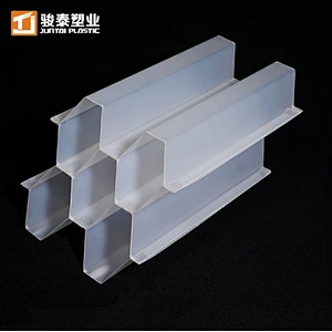 high quality wholesale PP PVC PFR Plate Sheet Inclined  Clarifier  Tube Settler Media