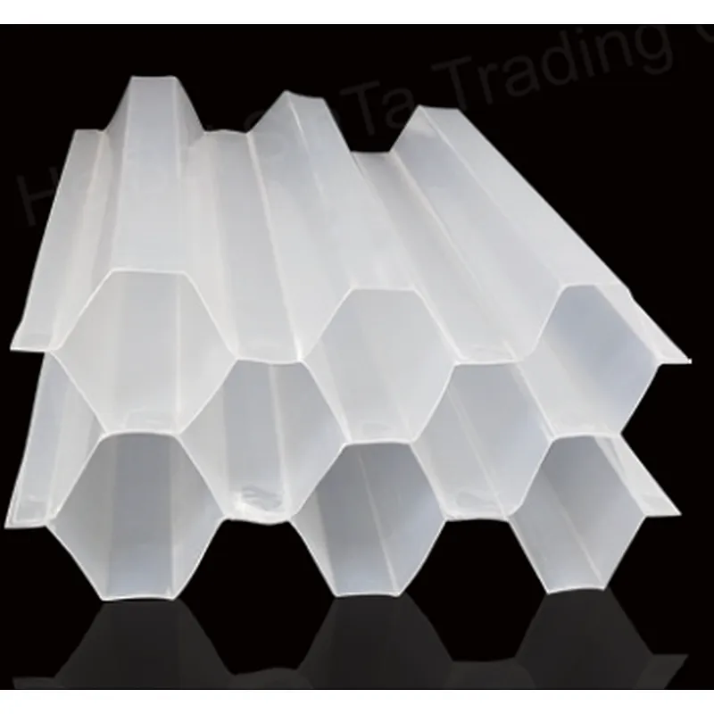 High quality plastic inclined plastic tube media settler for wastewater treatment