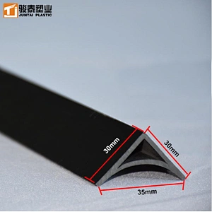 furniture solid door trim flexible edging strip box container soft screen hollow brush seal pvc chamfer