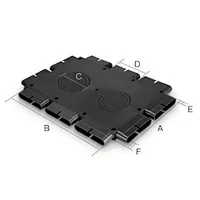 Flat Pipe Connector High Quality Ventilation Duct ABS Straight Apartment Lifetime Contemporary