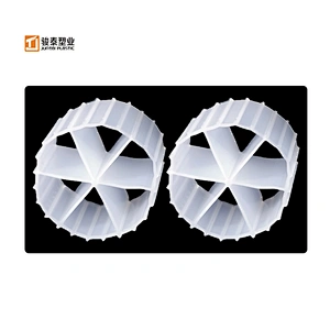 Newly and efficient hdpe k3 media  k3 mbbr06 bio filter media watertreatment plant