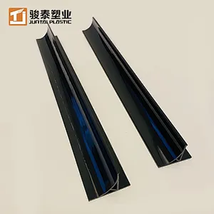 triangular  plastic tube pvc extruded tubes