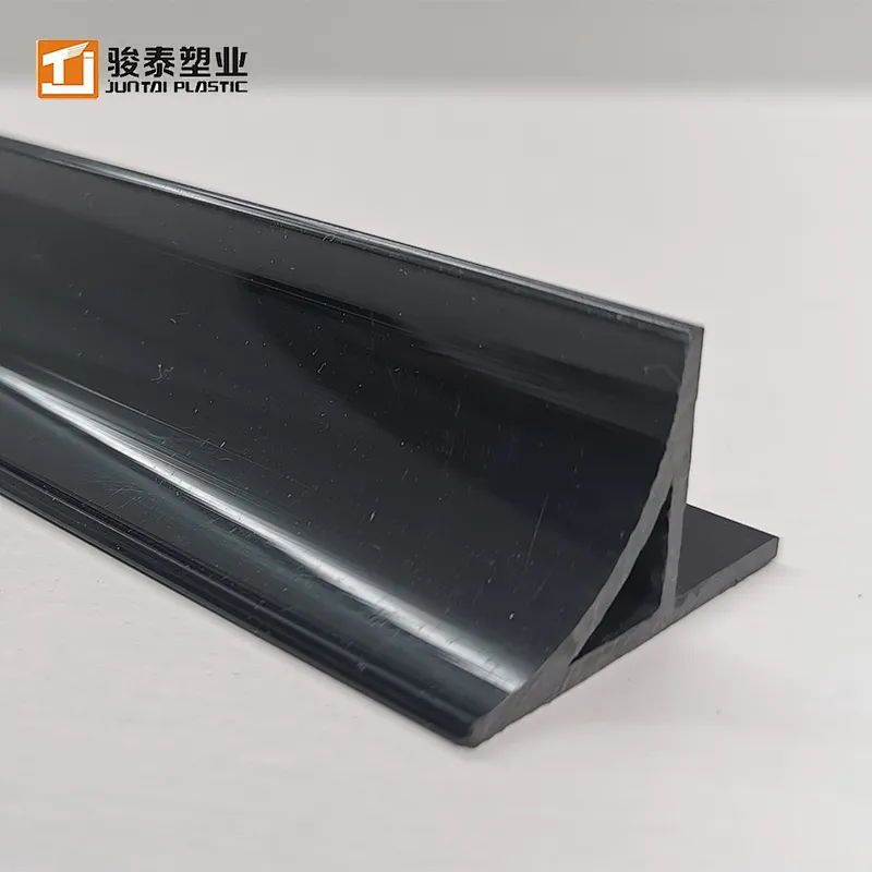 triangle plastic tube plastic extrusion PVC ABS tubing