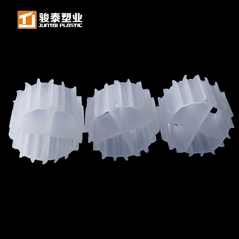 China company HDPE filter media sewage disposal  bio media mbbr06 for wastewater treatmentfilter media for koi