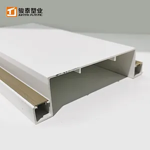 Plastic Pvc Rectangular Profile For Display pvc profiles