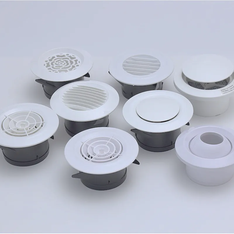 The Latest Round Exhaust Air Vent Ceiling Diffuser Wall Ventilation Outlet For Air Conditioning Ventilation System