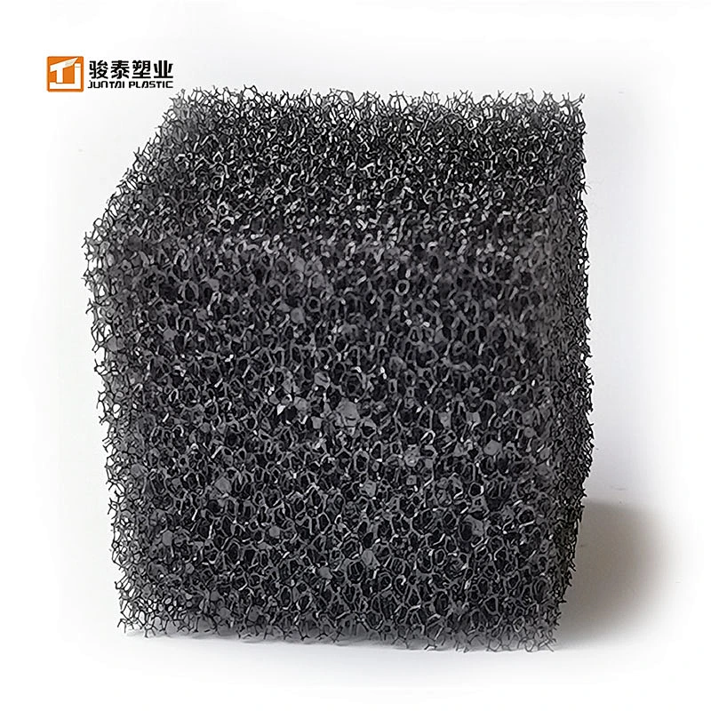 Biological Sponge Biomedia MBBR Carrier Filler Environmental HPU Polyurethane Manufacturing Plant Online Support Farms 200l/hour