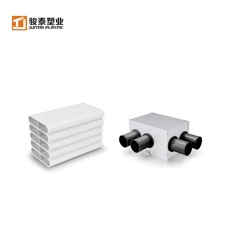 100mm  ABS Air condintioner Flange Panel Hose Pipe  Round Air Duct Cover