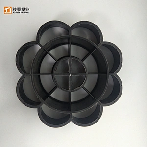 Sewage treatment porous plum-shaped Mbbr biological anaerobic tower packing, trickling filter immersed bed, reactor medium