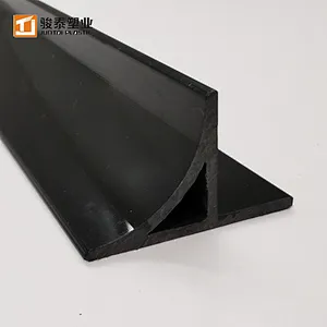 High Quality plastic pvc profile pvc foam chamferhollow brush seal pvc chamfer extrusion plastic