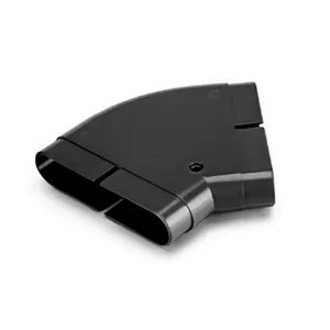 Right Angle Wall Mounted Air Ventilation ABS Flat Pipe