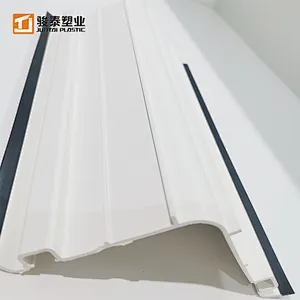 Customized U-shaped extrusion pvc window plastic trim board