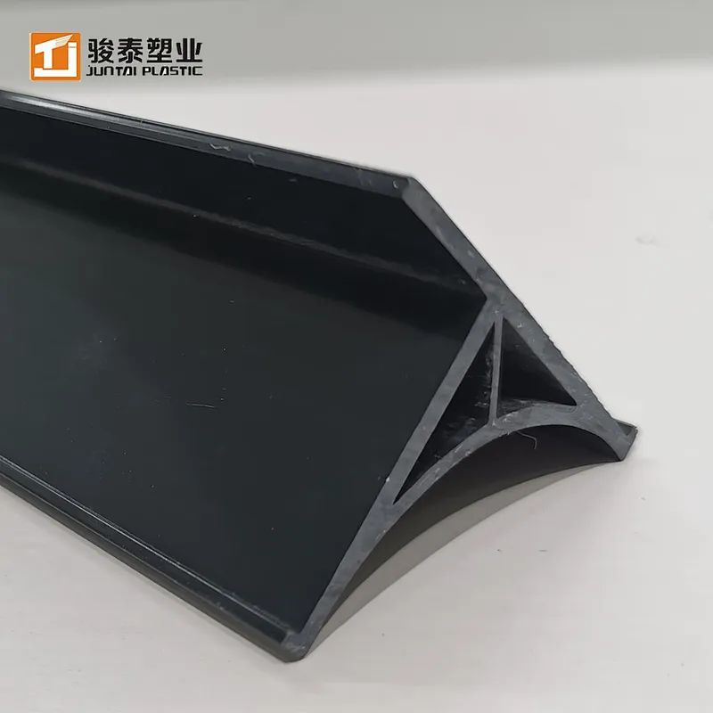 triangle plastic tube plastic extrusion PVC ABS tubing