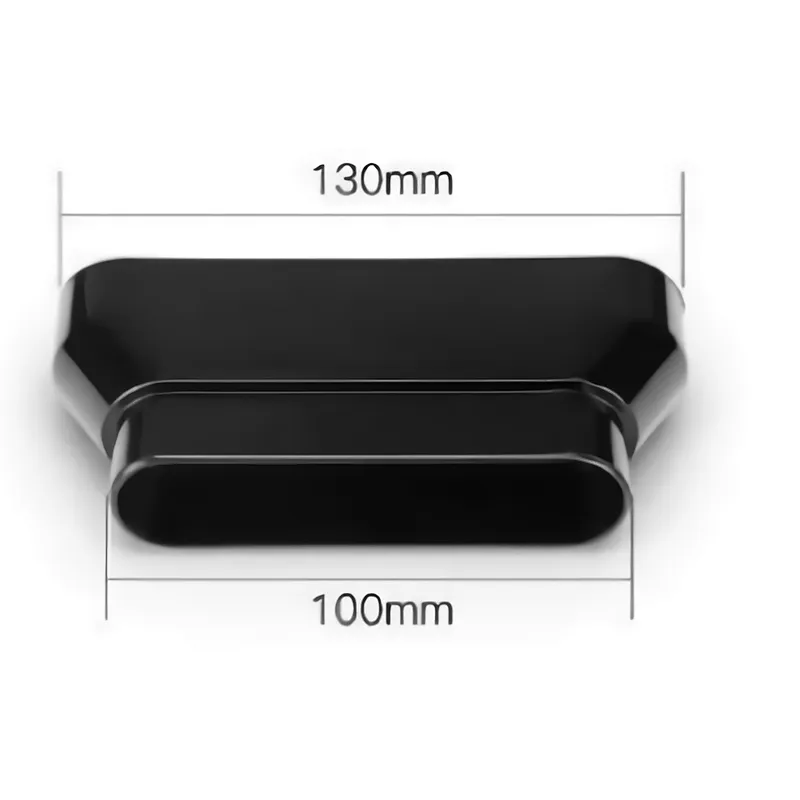 Factory Direct Sale High Quality ABS Straight Flat Pipe Connector