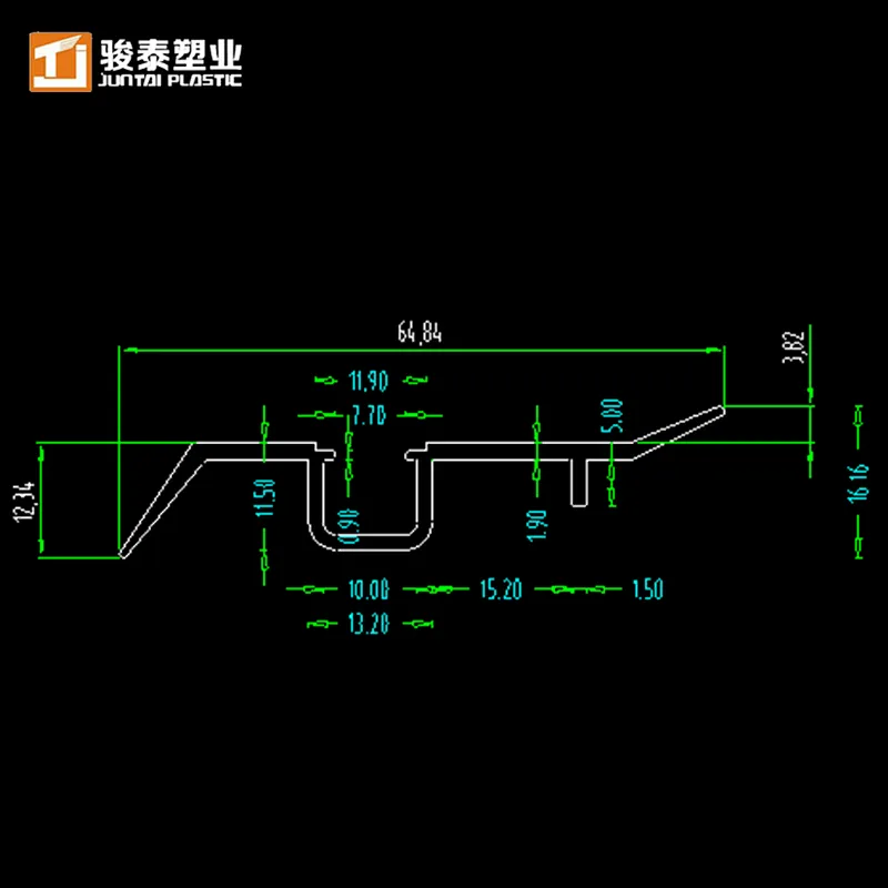 PVC Windows Materials Pvc Profile China 3D Model Design Total Solution for Projects for Led Strip Traditional Graphic Design N/A