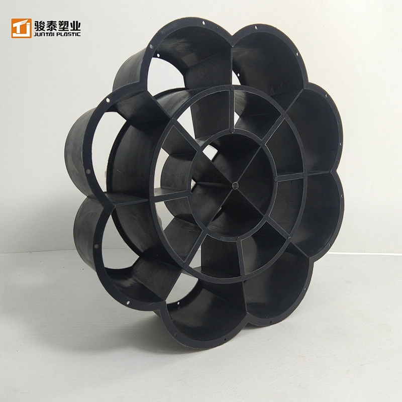 Sewage treatment porous plum-shaped Mbbr biological anaerobic tower packing, trickling filter immersed bed, reactor medium