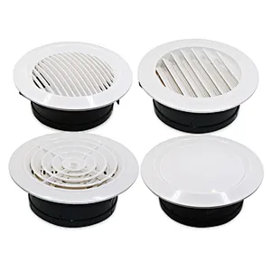 The Latest Round Exhaust Air Vent Ceiling Diffuser Wall Ventilation Outlet For Air Conditioning Ventilation System