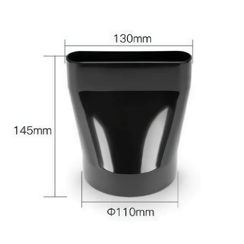 Round Pipe Abs Flat Pipe Connector High Quality Plastic Air Vent Duct Apartment Lifetime Contemporary