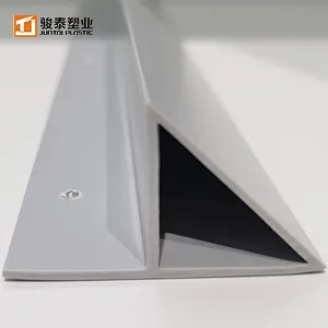 High Quality plastic pvc profile pvc foam chamferhollow brush seal pvc chamfer extrusion plastic